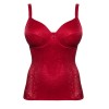Ulla Alice bh corrigerende top  B t/m G omvang 75 t/m 110, rood