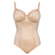 Ulla Ella body H en I omvang 75 t/m 100, zwart,  huid