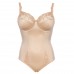 Ulla Ella body B t/m G omvang 75 t/m 120,biscuit (huid) en perzik 