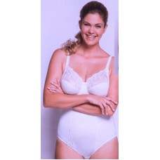 Ulla Ella body B t/m G omvang 75 t/m 120, zwart,  ecru 