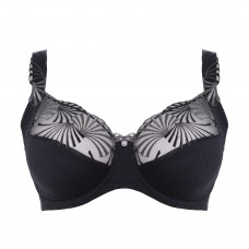 Ulla Emily bh B t/m G omvang 75 t/m 120, zwart