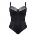Ulla Emily body D t/m G omvang 75 t/m 100, zwart en ecru Ulla Emily body D t/m G omvang 75 t/m 100, zwart en ecru
