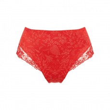 Ulla Jasmin hoge slip  rood en kaneel 38-60 