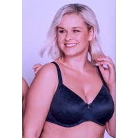 Ulla Jasmin gladde bh D t/m I omvang 70 t/m 110,  rood