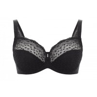 Ulla Josy  bh B t/m L  omvang 70 t/m 120,  zwart 