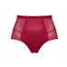 Ulla Meghan corrigerend pantybroekje zwart, huid en rood en ocean 38-56