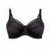 Ulla Romy  bh C t/m L omvang 65 t/m 120, zwart