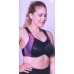 Ulla Sydney sport  bh D t/m G omvang 65 t/m 100, marine met paars