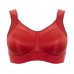 Ulla Sydney sport zonder beugel bh H t/m L omvang 65 t/m 100, marine met paars en rood Ulla Sydney sport zonder beugel bh H t/m L omvang 65 t/m 100, marine met paars en rood