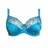 Ulla Dessous Zoe bra aqua and candy 32-42 H, I, K and L MONTHLY OFFER 